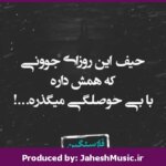 دانلود آهنگ دارم جوونیمو حیف میکنم”ریمیکس” از علی گرامی، علی سورنا و رضا پیشرو